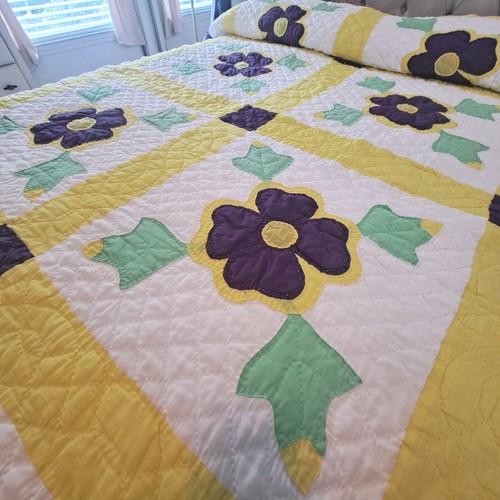 Handmade king quilt machine - quilt,