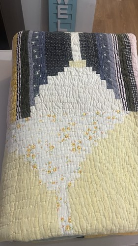 Reversible quilted patchwork - quilted,